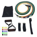 Resistance Bands Set (11 - 17 Pcs)