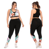 Curvy Chick Tropical Leggings